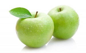 green-apple-wet-fruit-food